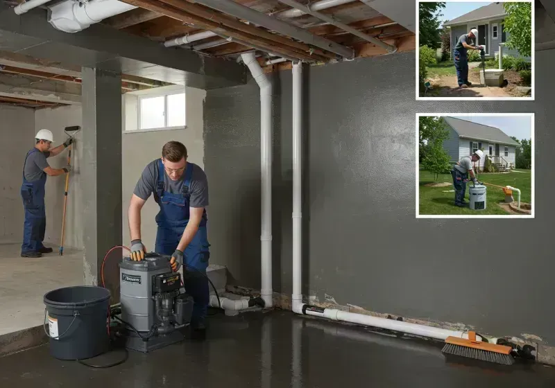 Basement Waterproofing and Flood Prevention process in Andalusia, IL